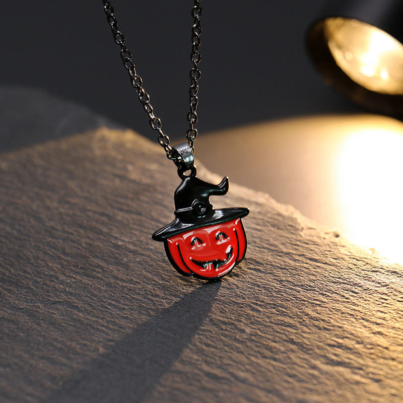 Wholesale Halloween Spooky Alloy Necklaces